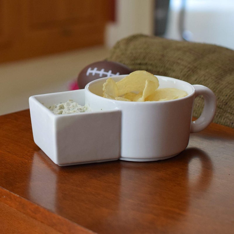 TIYOORTA Soup and Cracker Mug or Cereal Bowl by Kitchen Gadgets, 12 fluid ounces - Image 4